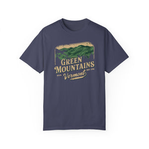 Green Mountains Vermont Comfort Colors Unisex T-Shirt