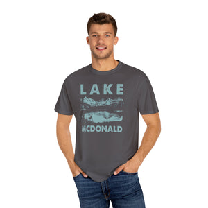 Lake McDonald Glacier National Park Montana Comfort Colors Unisex T-Shirt