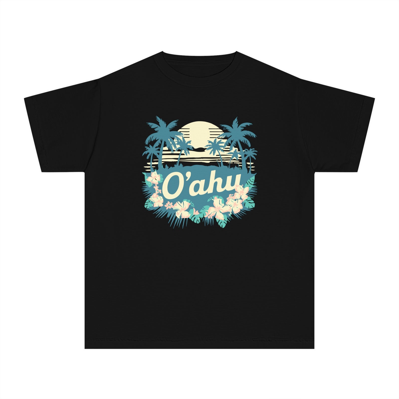 Oahu Hawaii Comfort Colors Youth Kids T-Shirt