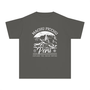 Machu Picchu Peru Comfort Colors Youth Kids T-Shirt