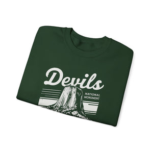 Devils Tower Wyoming Gildan Unisex Crewneck Sweatshirt