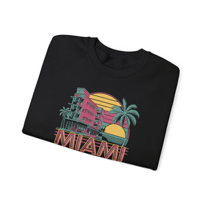 Miami Florida Gildan Unisex Crewneck Sweatshirt