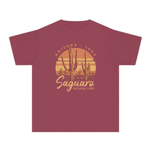 Saguaro National Park Arizona Comfort Colors Youth Kids T-Shirt