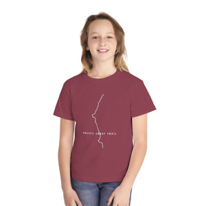 Pacific Crest Trail Comfort Colors Youth Kids T-Shirt