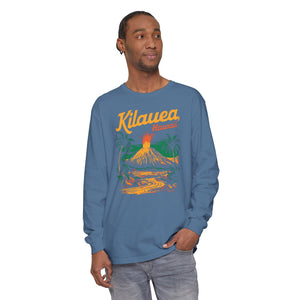 Kīlauea Hawaii Comfort Colors Unisex Long Sleeve T-Shirt