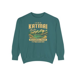 Katmai National Park Alaska Comfort Colors Unisex Sweatshirt
