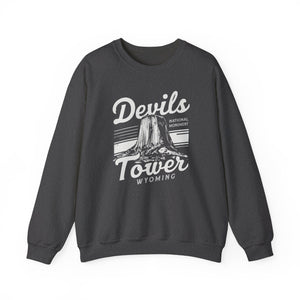 Devils Tower Wyoming Gildan Unisex Crewneck Sweatshirt