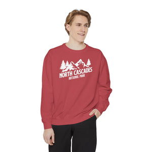 North Cascades National Park Washington Comfort Colors Unisex Sweatshirt