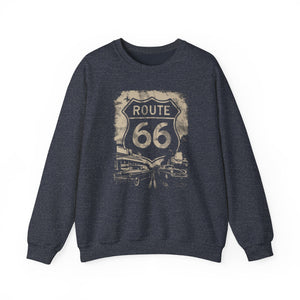 Route 66 USA Gildan Unisex Crewneck Sweatshirt