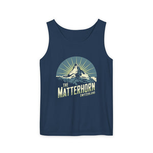 Matterhorn Switzerland Comfort Colors Tank Top