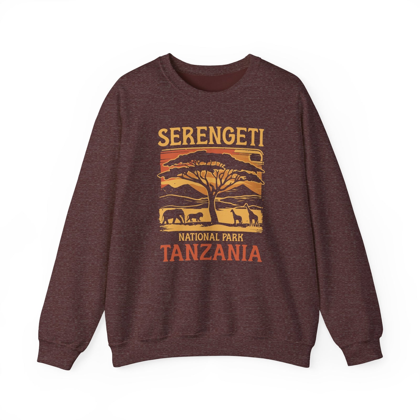 Serengeti Tanzania Gildan Unisex Crewneck Sweatshirt