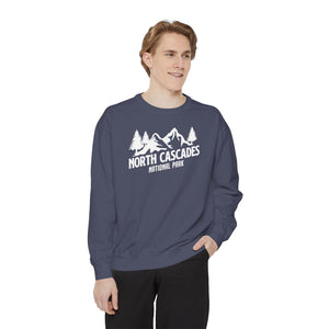 North Cascades National Park Washington Comfort Colors Unisex Sweatshirt