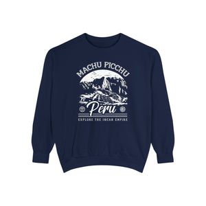 Machu Picchu Peru Comfort Colors Unisex Sweatshirt