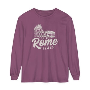 Rome Italy Comfort Colors Unisex Long Sleeve T-Shirt