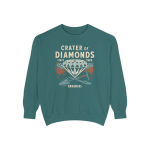 Crater of Diamonds State Park Arkansas Comfort Colors Unisex Sweatshirt