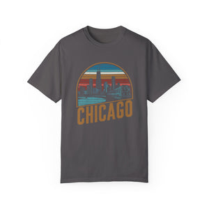 Chicago Skyline Illinois Comfort Colors Unisex T-Shirt