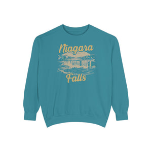 Niagara Falls New York Ontario Comfort Colors Unisex Sweatshirt