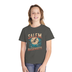 Salem Massachusetts Comfort Colors Youth Kids T-Shirt