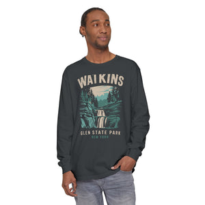 Watkins Glen State Park New York Comfort Colors Unisex Long Sleeve T-Shirt