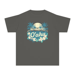 Oahu Hawaii Comfort Colors Youth Kids T-Shirt