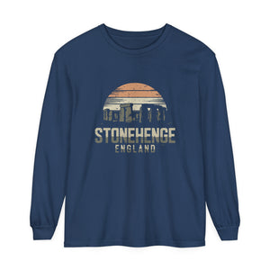 Stonehenge England Comfort Colors Unisex Long Sleeve T-Shirt