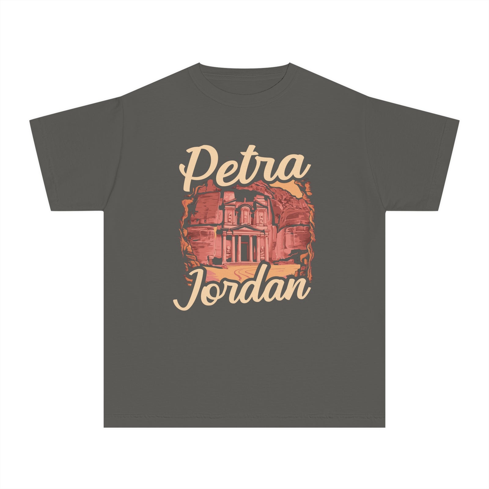 Petra Jordan Comfort Colors Youth Kids T-Shirt