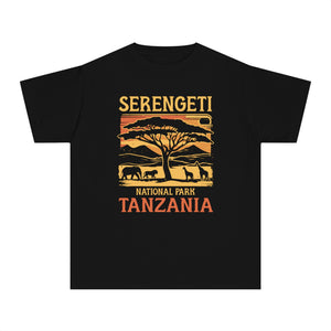 Serengeti Tanzania Comfort Colors Youth Kids T-Shirt