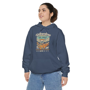 Yellowstone National Park Wyoming Montana Idaho Comfort Colors Unisex Hoodie