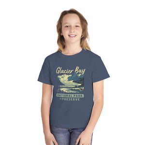 Glacier Bay National Park Alaska Comfort Colors Youth Kids T-Shirt