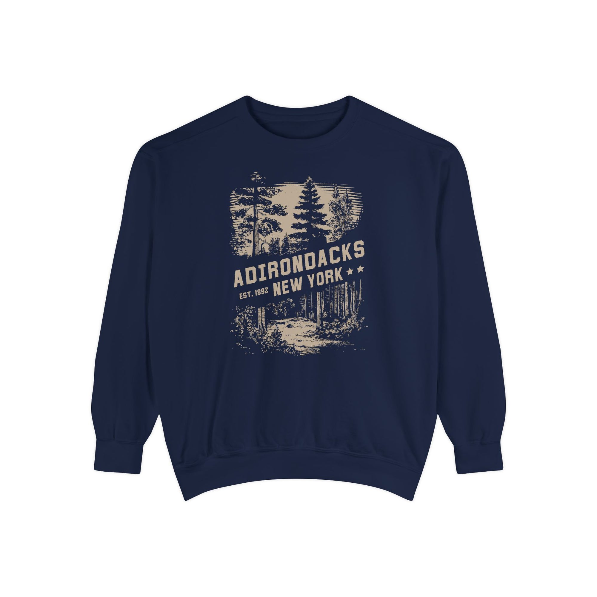 Adirondacks New York Comfort Colors Unisex Sweatshirt