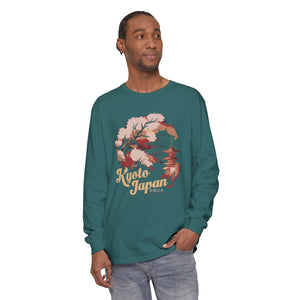 Kyoto Japan Comfort Colors Unisex Long Sleeve T-Shirt