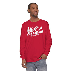 North Cascades National Park Washington Comfort Colors Unisex Long Sleeve T-Shirt