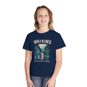 Watkins Glen State Park New York Comfort Colors Youth Kids T-Shirt