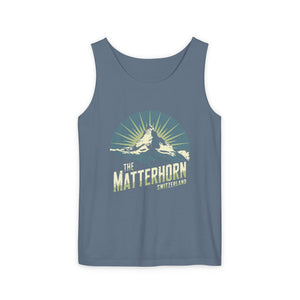 Matterhorn Switzerland Comfort Colors Tank Top