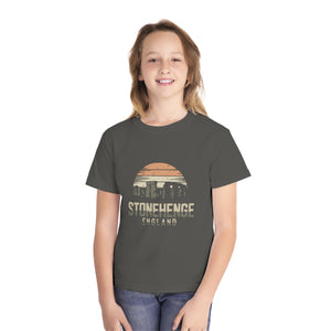 Stonehenge England Comfort Colors Youth Kids T-Shirt