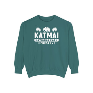 Katmai National Park Alaska Comfort Colors Unisex Sweatshirt