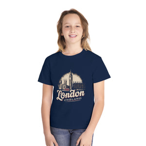 London United Kingdom Comfort Colors Youth Kids T-Shirt
