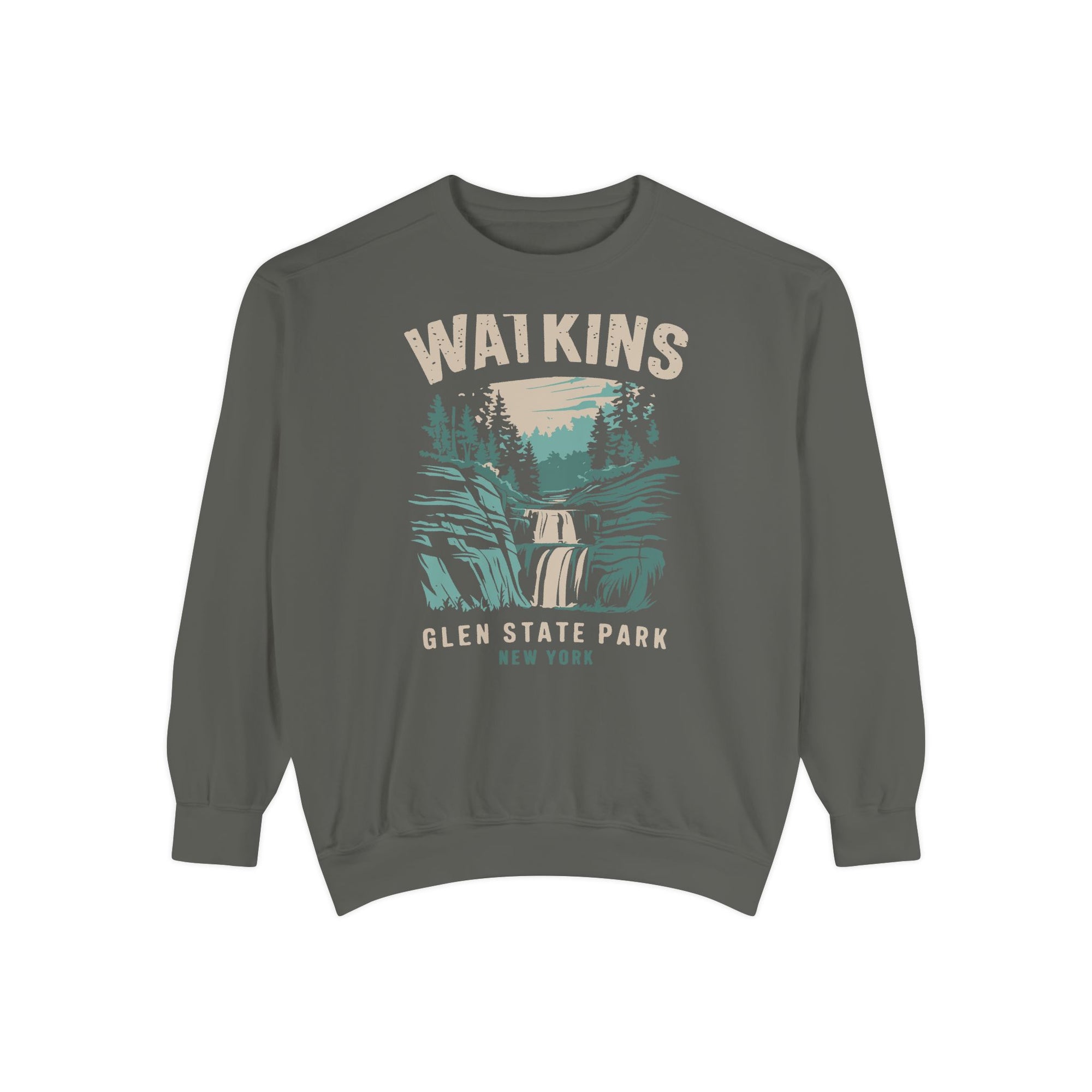 Watkins Glen State Park New York Comfort Colors Unisex Sweatshirt