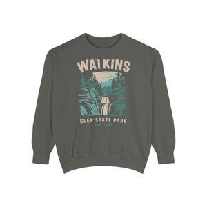 Watkins Glen State Park New York Comfort Colors Unisex Sweatshirt
