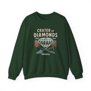 Crater of Diamonds State Park Arkansas Gildan Unisex Crewneck Sweatshirt
