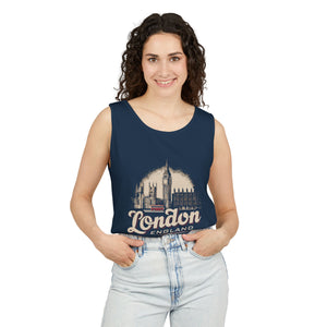 London United Kingdom Comfort Colors Tank Top