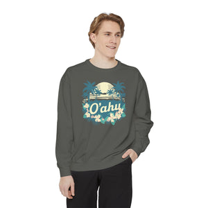 Oahu Hawaii Comfort Colors Unisex Sweatshirt
