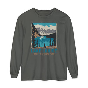 Lake Louise Banff National Park Alberta Comfort Colors Unisex Long Sleeve T-Shirt