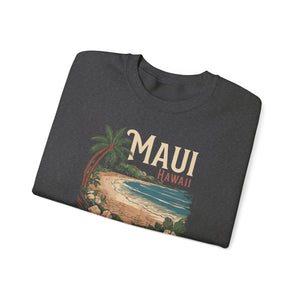 Maui Hawaii Gildan Unisex Crewneck Sweatshirt
