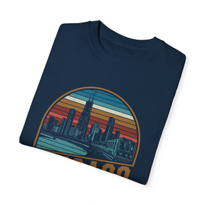 Chicago Skyline Illinois Comfort Colors Unisex T-Shirt
