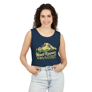 Mount Rainier Washington Comfort Colors Tank Top