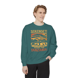 Serengeti Tanzania Comfort Colors Unisex Sweatshirt