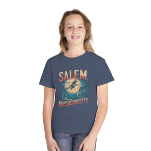 Salem Massachusetts Comfort Colors Youth Kids T-Shirt