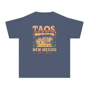 Taos New Mexico Comfort Colors Youth Kids T-Shirt