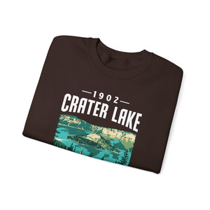 Crater Lake National Park Oregon Gildan Unisex Crewneck Sweatshirt